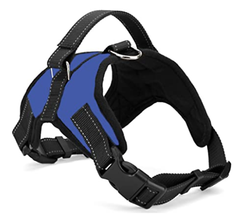 No Pull Dog Pet Harness Adjustable Control Vest Dogs Reflective XS S M XXL Blue