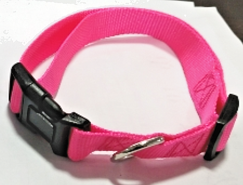 Nylon Dog Collar with Quick Release Buckle 8 Colors Adjustable XS S M L 8 COLORS