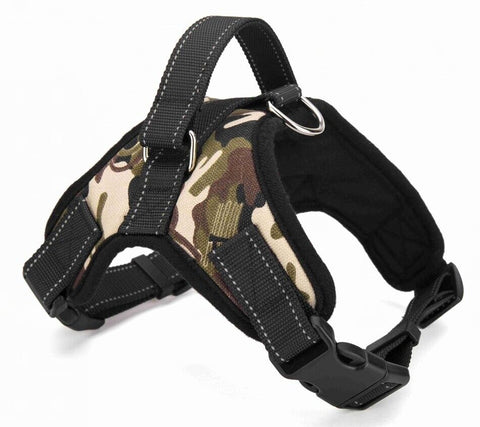 No Pull Dog Pet Harness Adjustable Control Vest Dogs Reflective XS S M XXL Camo