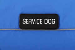 Service Dog Vest Harness Canine Light Weight Reflective Adjustable XXS - XL BLUE