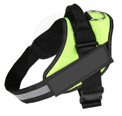 No Pull Dog Pet Harness Adjustable Control Vest Dogs Reflective S M L LIME GREEN