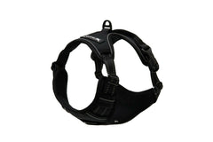 Dog Harness No Pull Pet Harness Adjustable Reflective Oxford 2 Leash Attachments