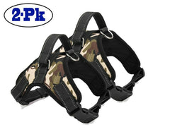 2-PACK Dog Pet Vest Harness Strap Adjustable Nylon Small Medium Large XL No Pull